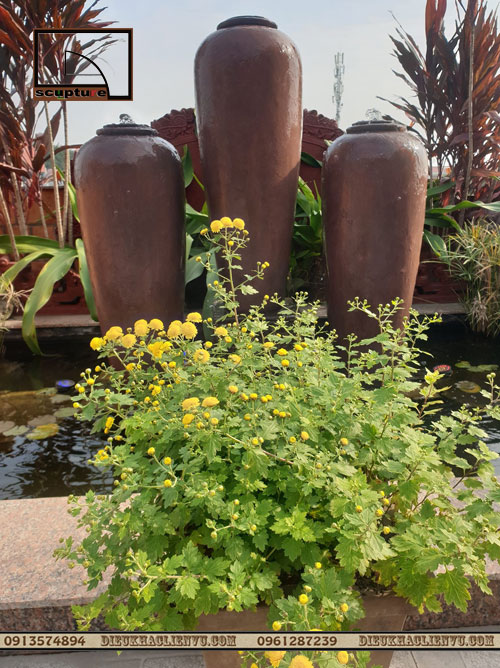 Đài nước sân vườn phong thủy