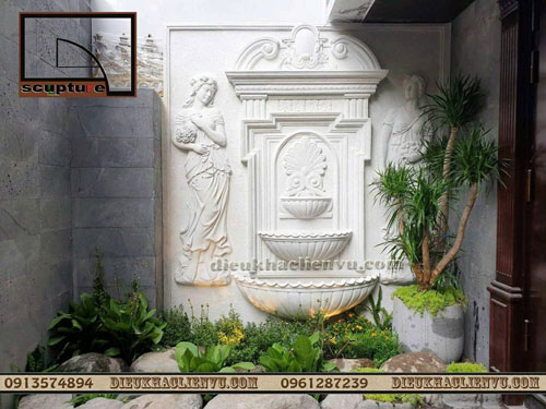 Đài nước sân vườn đẹp