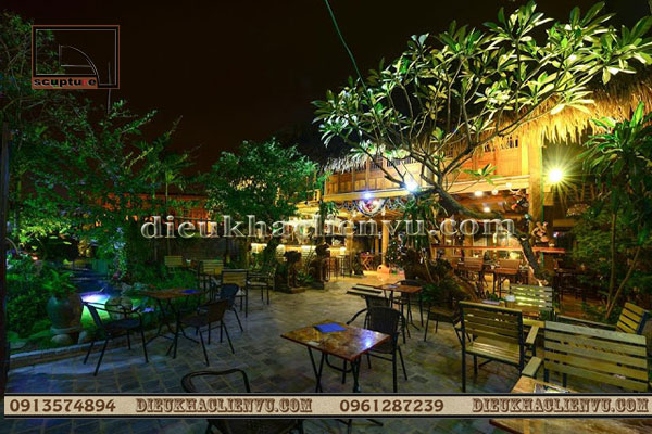 Thiết kế tiểu cảnh đẹp cho không gian quán cafe