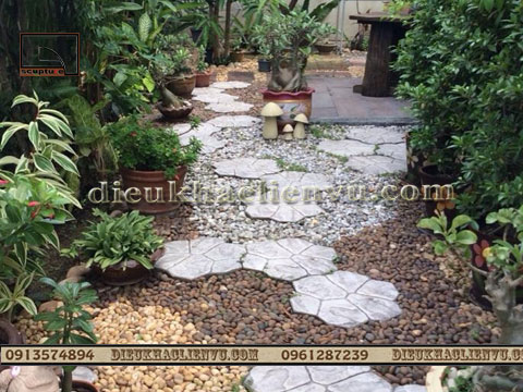 Thiết kế lối đi cho sân vườn