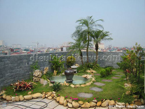 Tiểu cảnh thác nước